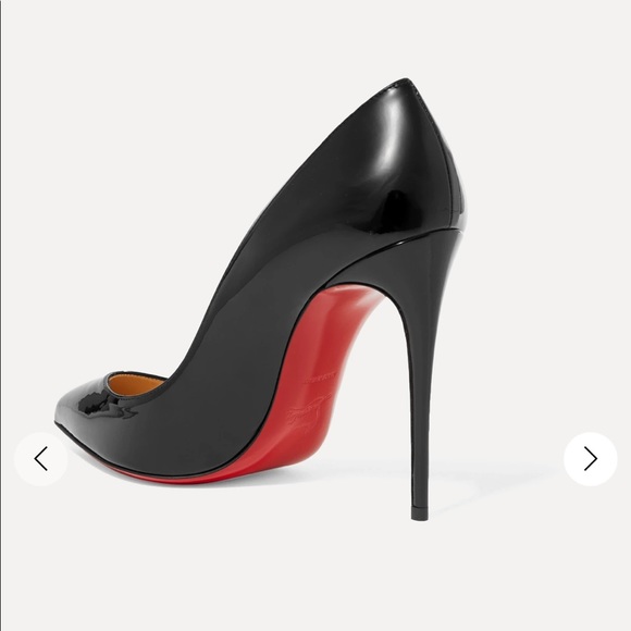 Christian Louboutin pigalle follies 100 black patent - Picture 4 of 10